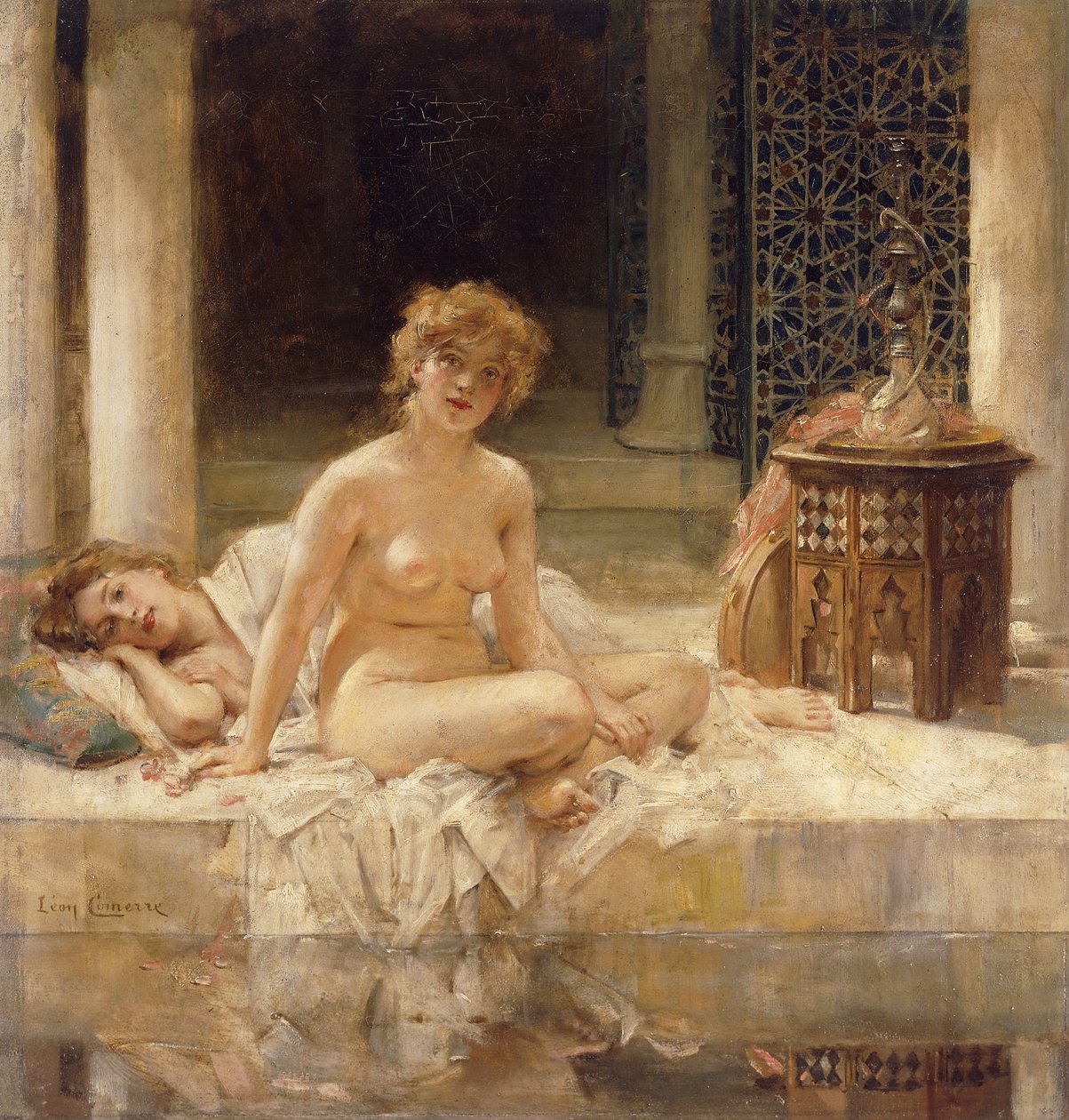 Po kąpieli autorstwa Leon Francois Comerre