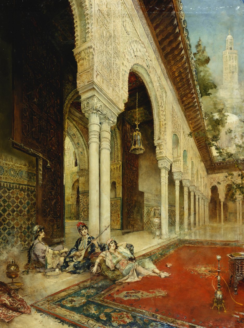 Panie z Haremu, autorstwa Leon Francois Comerre