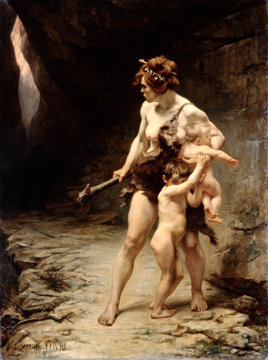 Dwie matki Dwie matki, 1888 autorstwa Leon Maxime Faivre