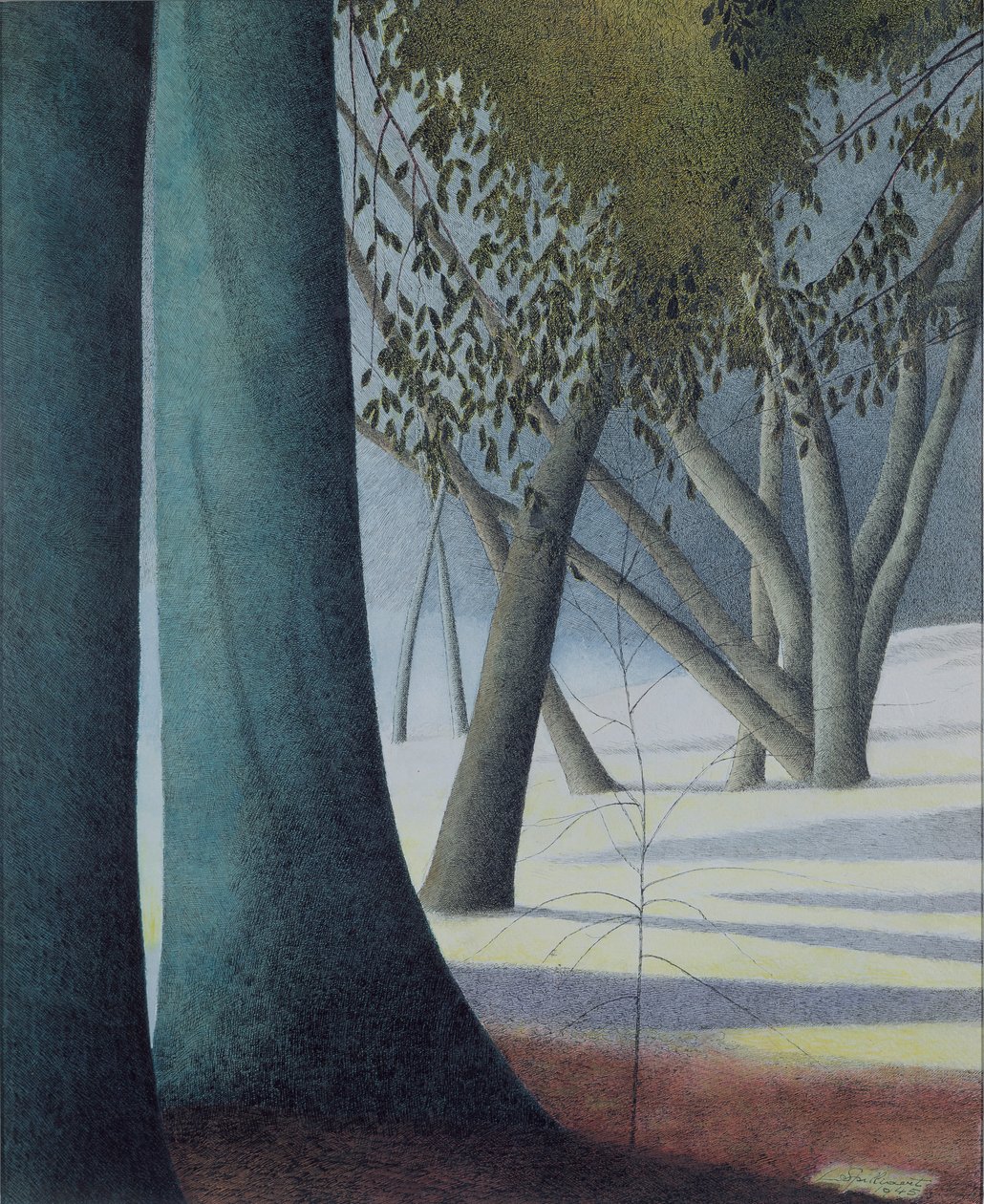 Pnie bukowe autorstwa Leon Spilliaert