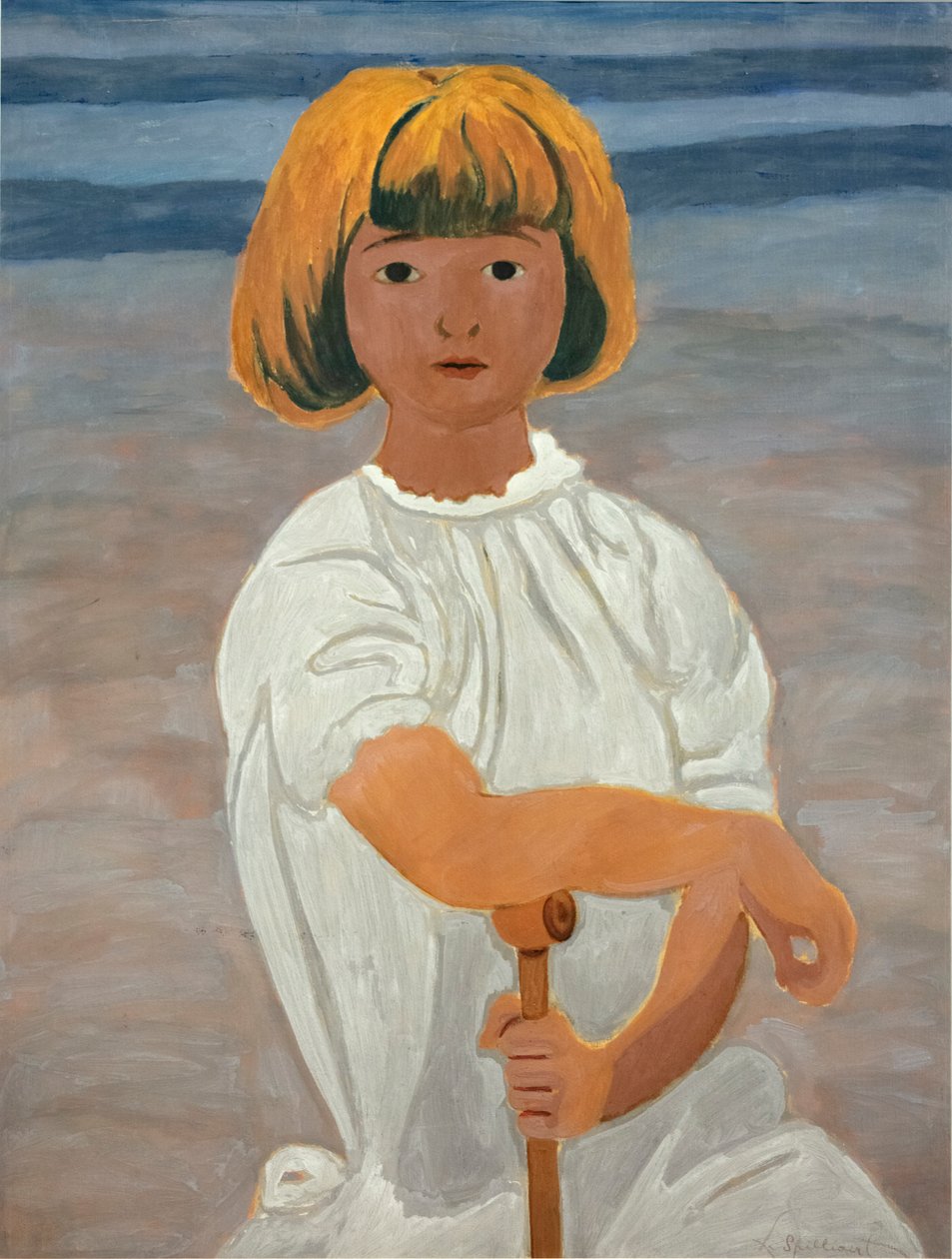 Dziewczyna na plaży autorstwa Leon Spilliaert
