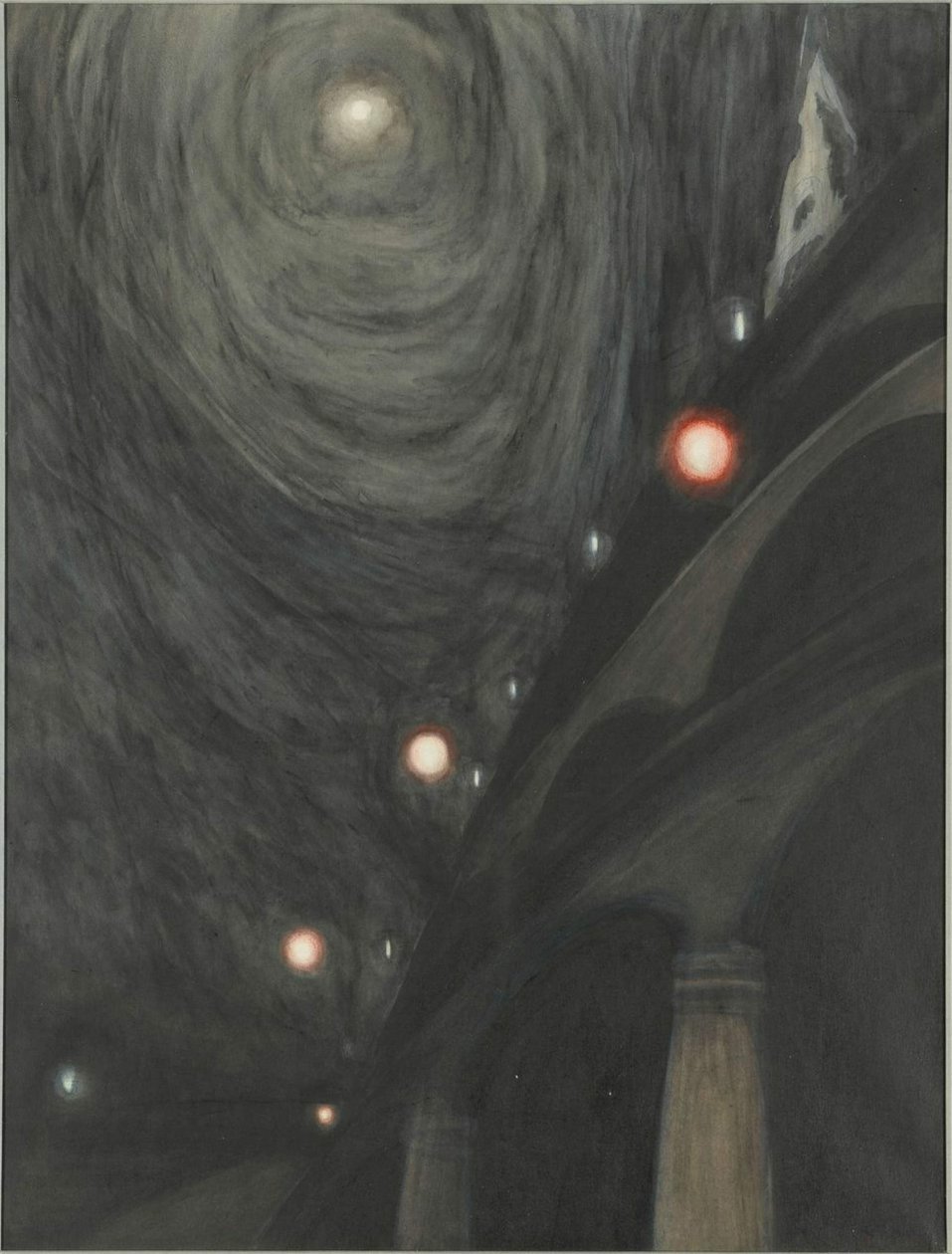 Światło księżyca i światło, c. 1909. autorstwa Leon Spilliaert