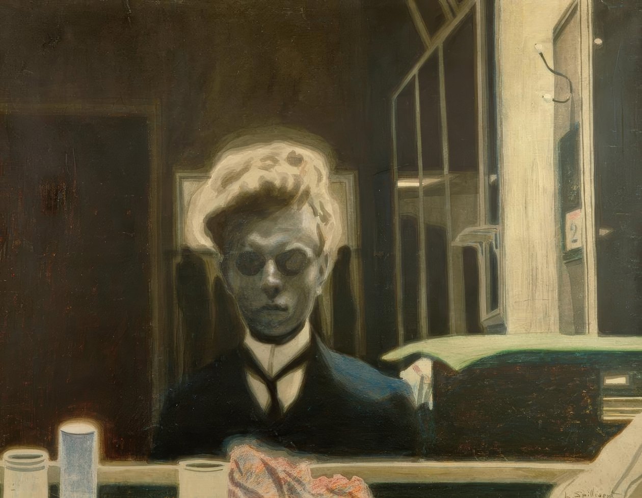 Autoportret autorstwa Leon Spilliaert
