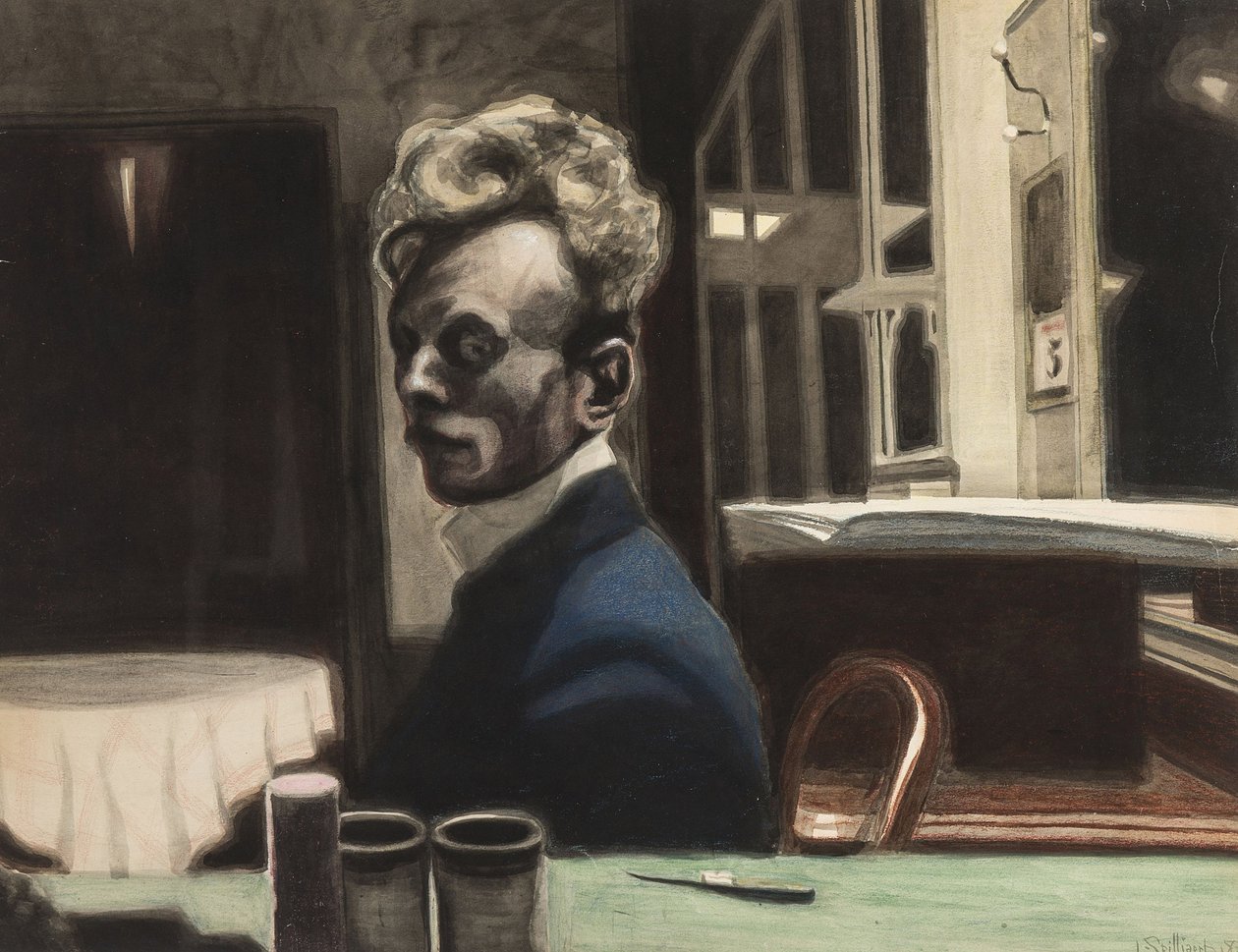 Autoportret autorstwa Leon Spilliaert