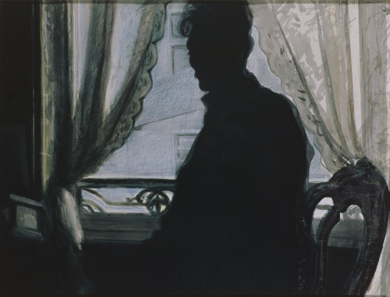 Sylwetka artysty autorstwa Leon Spilliaert