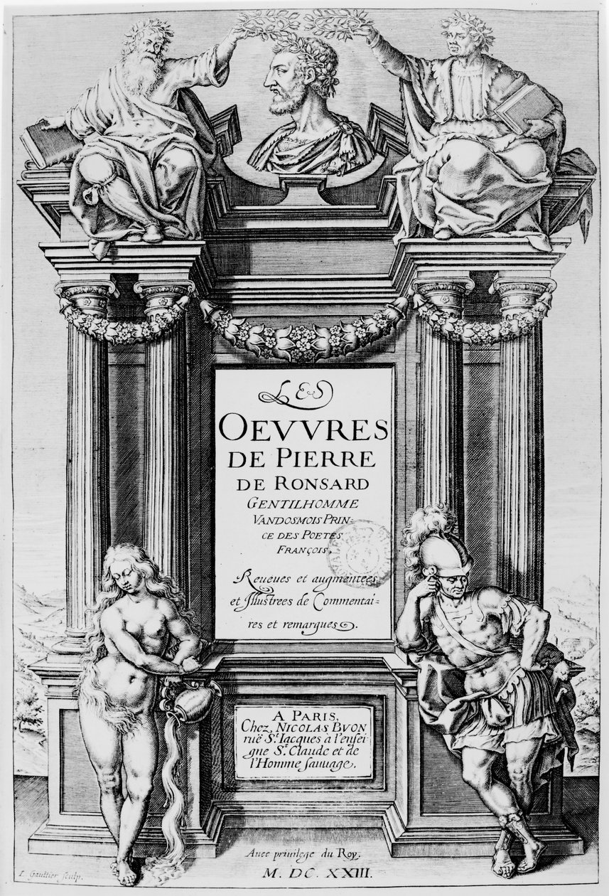 Frontyspis „Oeuvres” Pierre