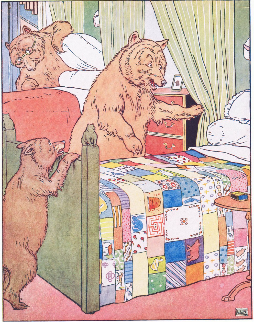 Ktoś leżał na moim łóżku autorstwa Leonard Leslie Brooke