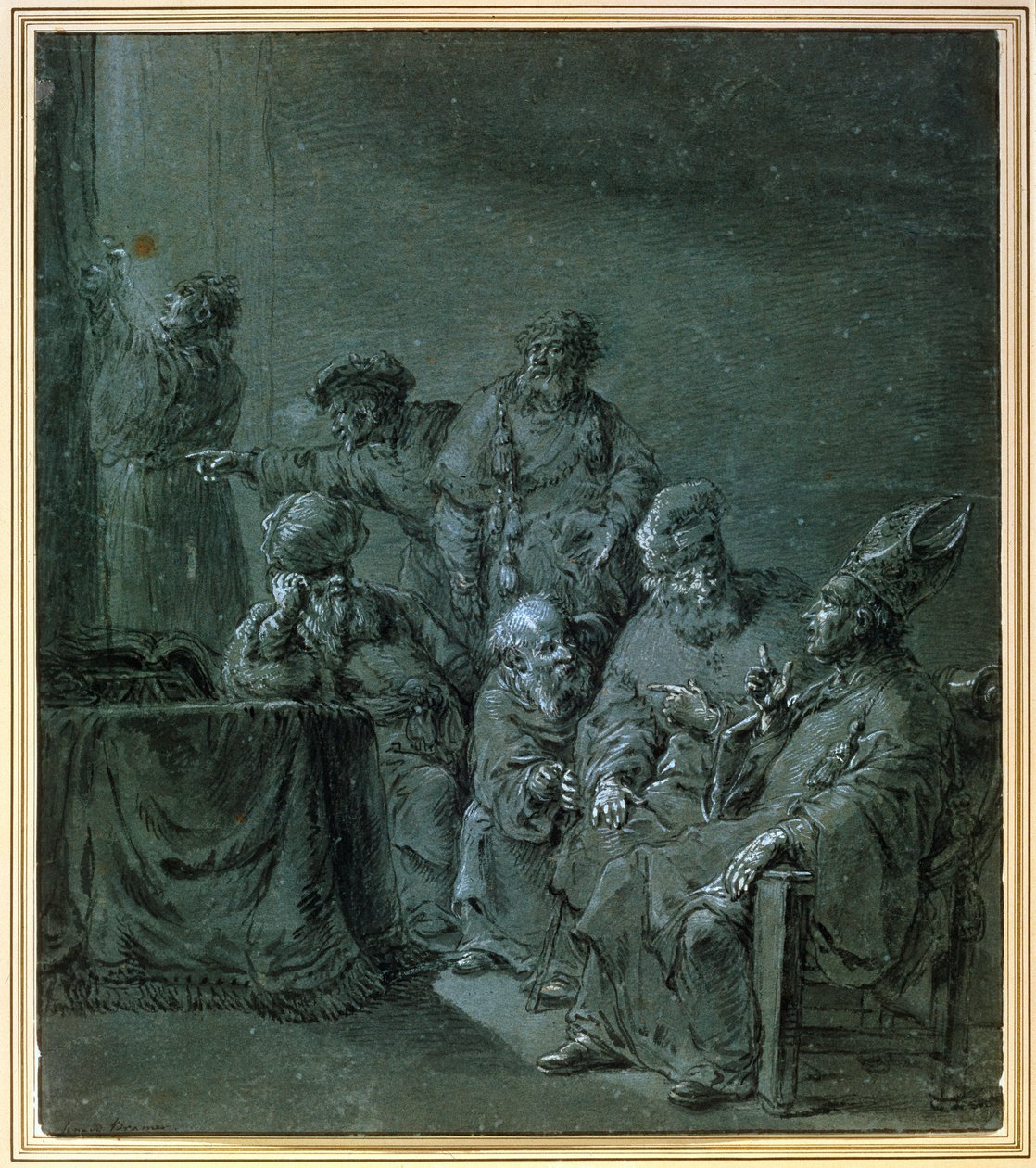 Przedmiot biblijny, XVII wiek. autorstwa Leonard Bramer