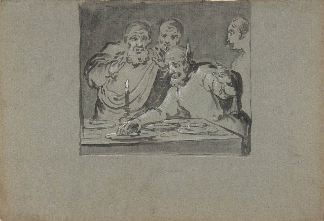 Król Midas, 1611-74. autorstwa Leonard Bramer