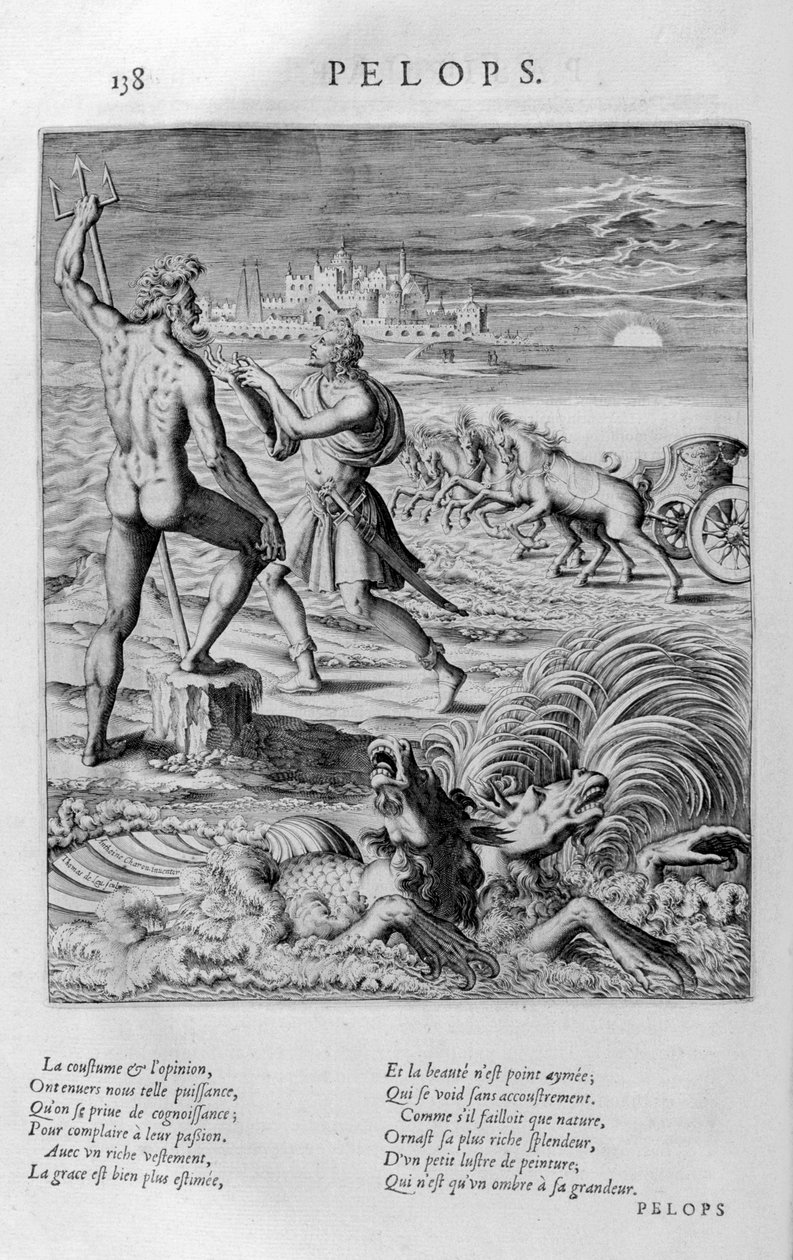 Pelops, 1615 autorstwa Leonard Gaultier
