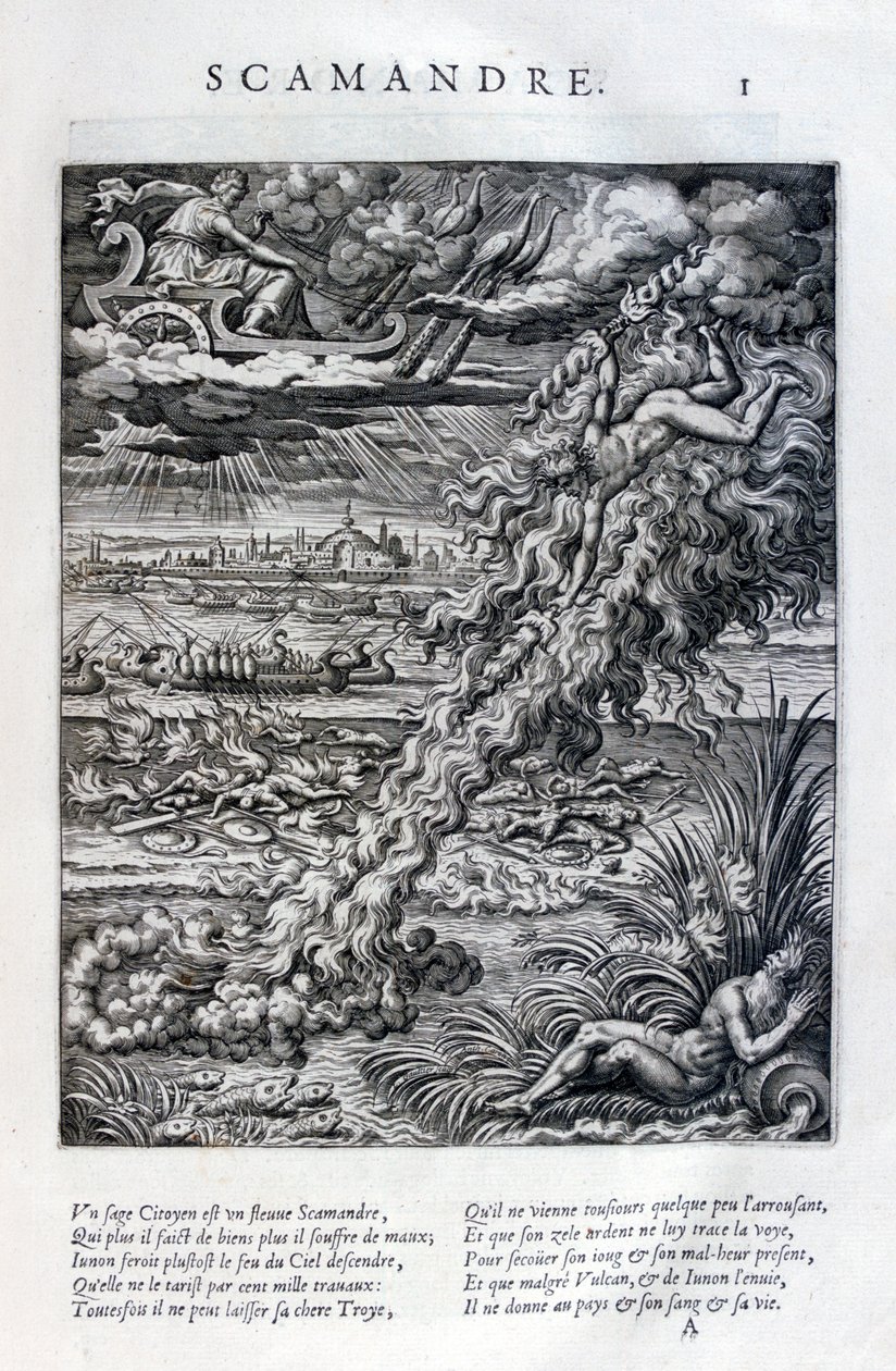 Scamander, 1615 autorstwa Leonard Gaultier