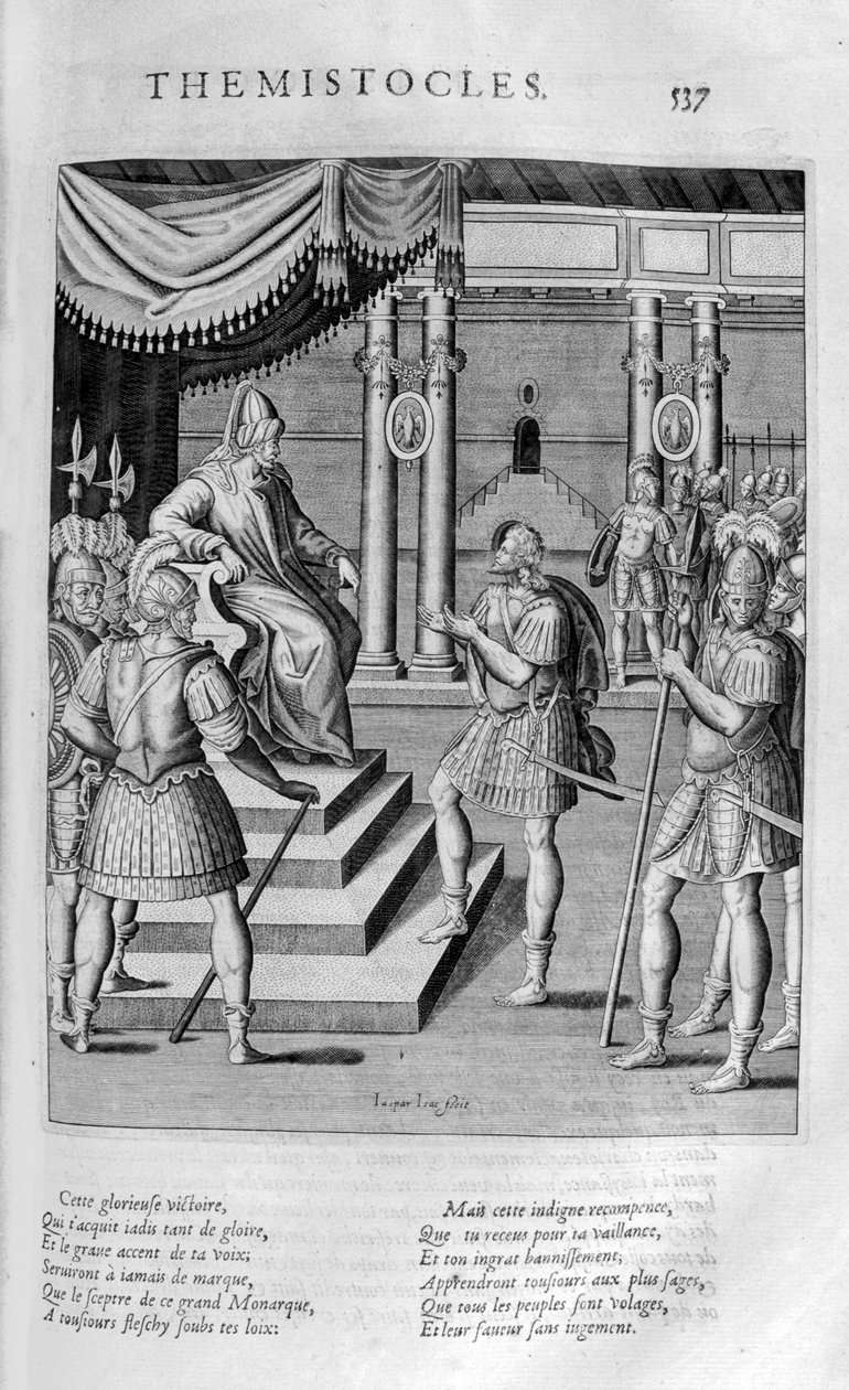 Temistokles, 1615 autorstwa Leonard Gaultier