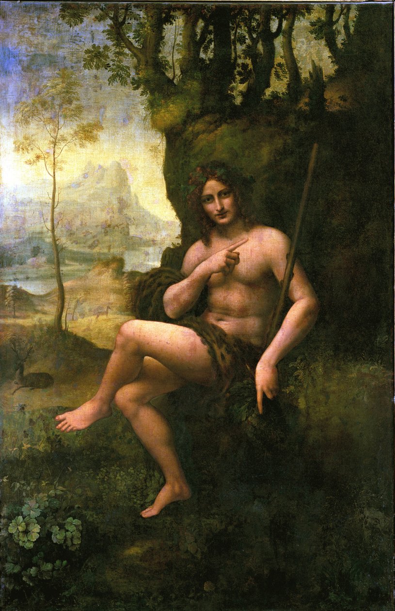 Bachus, ok.1695 autorstwa Leonardo da Vinci