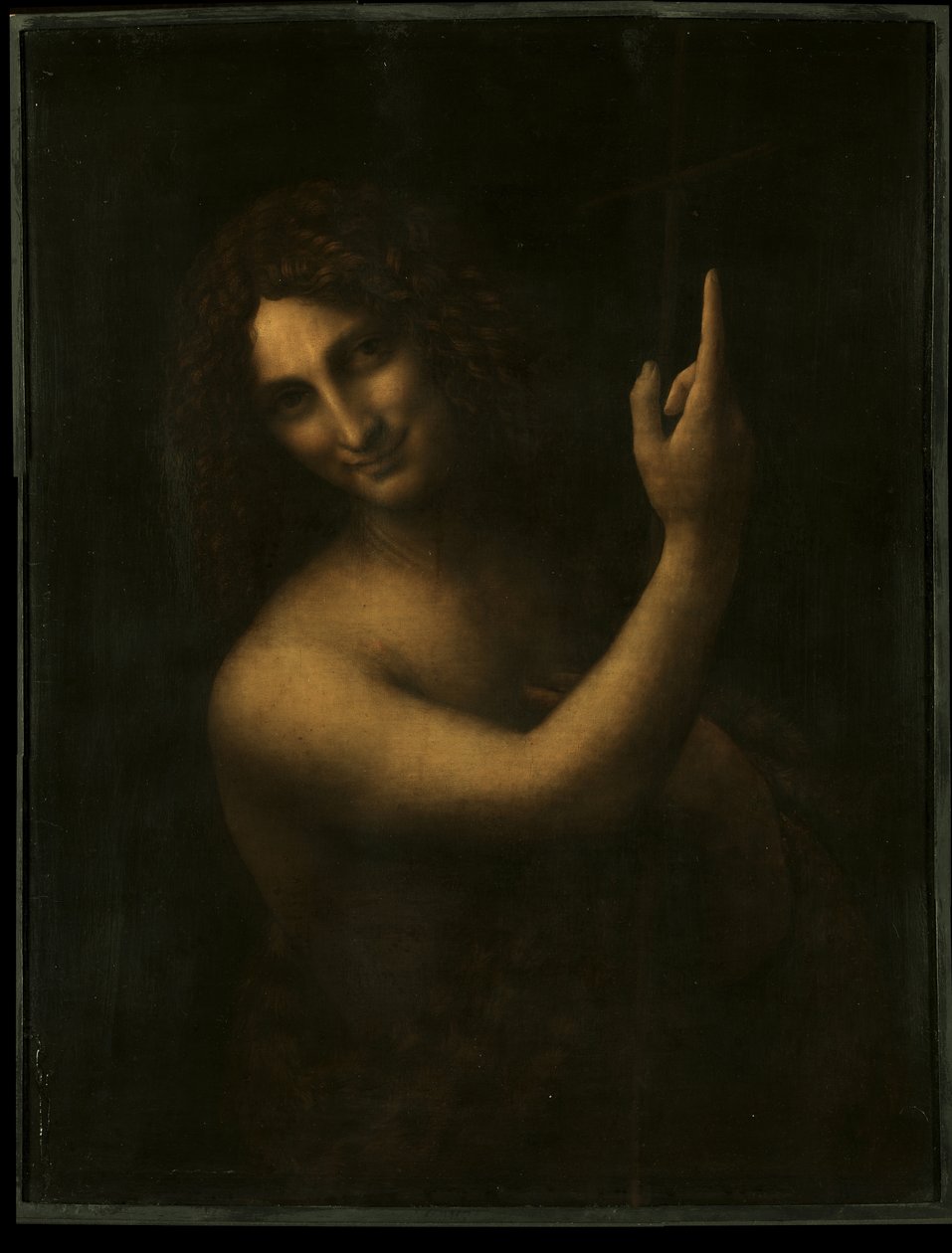 Św. Jan Chrzciciel autorstwa Leonardo da Vinci