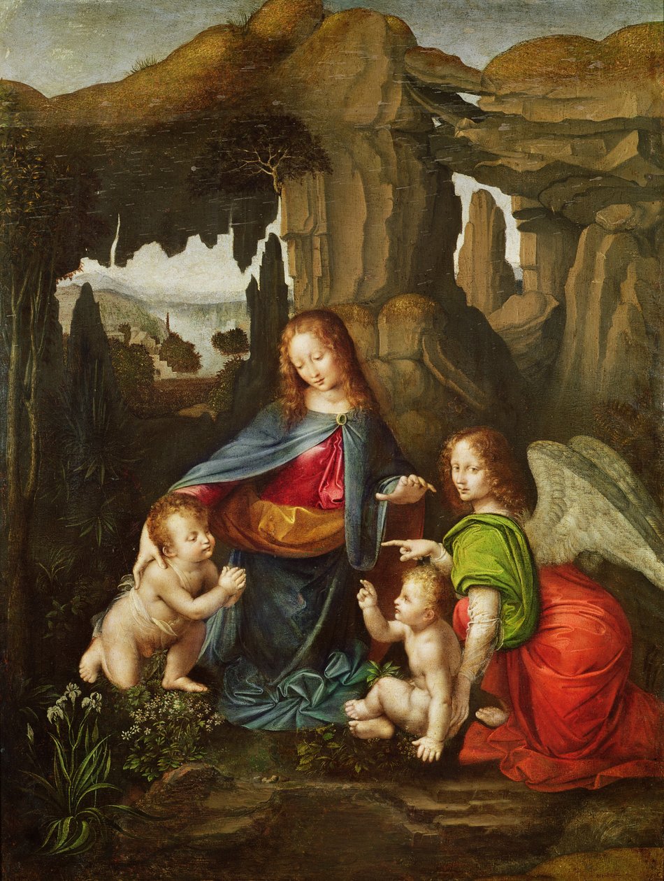Madonna ze Skał autorstwa Leonardo da Vinci