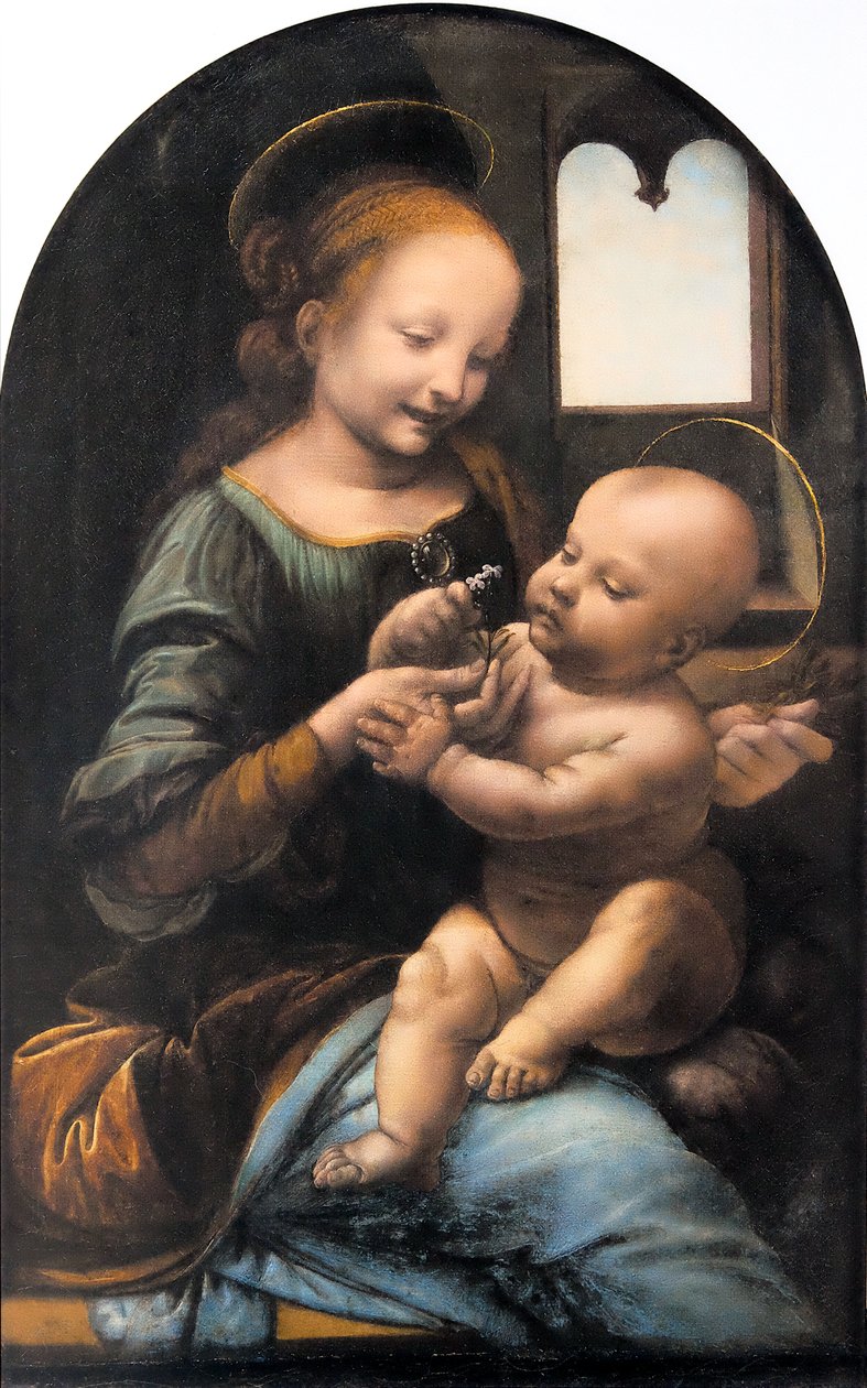 Benois Madonna autorstwa Leonardo da Vinci