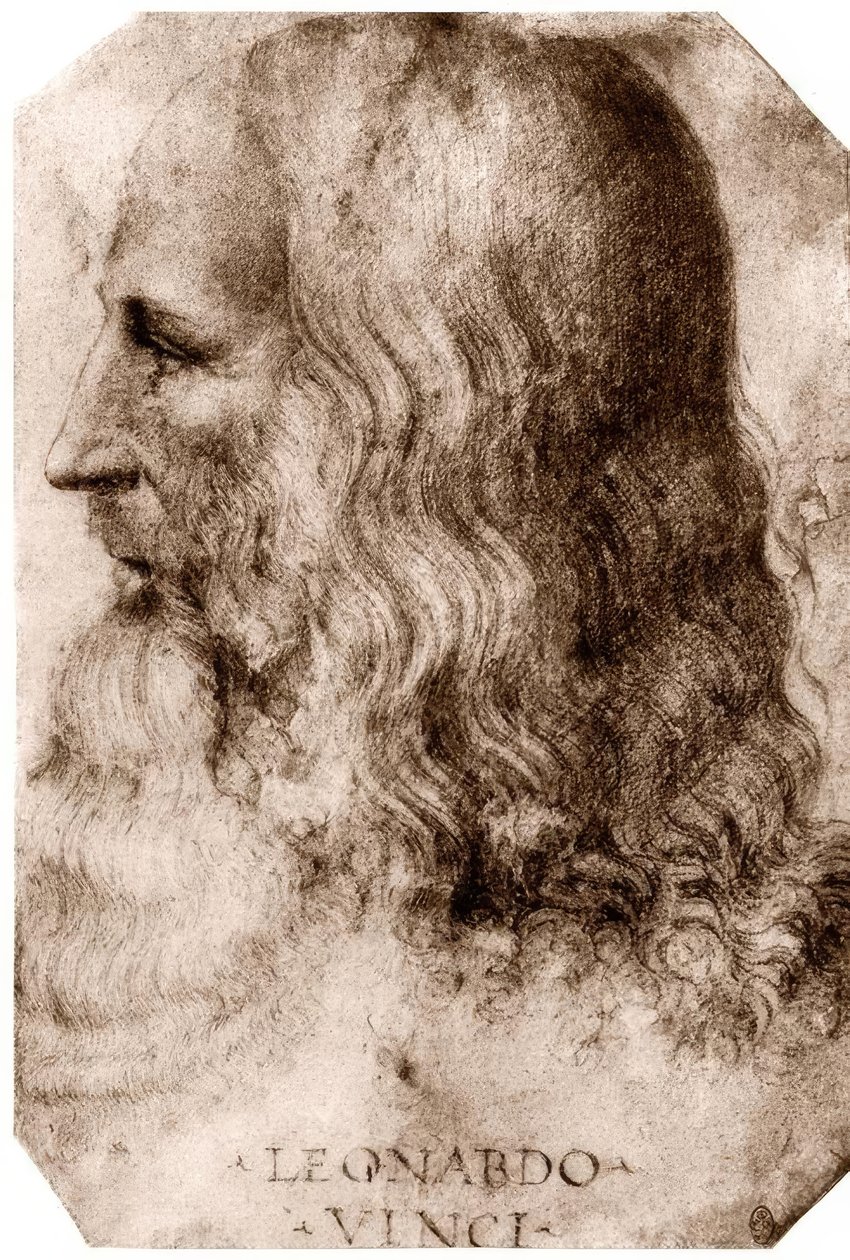 Leonardo da Vinci autorstwa Leonardo da Vinci