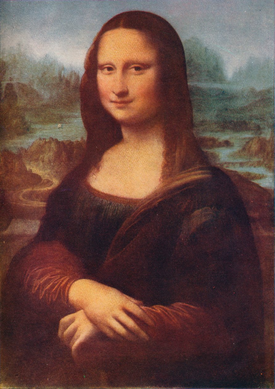 Mona Lisa, ok.1503 autorstwa Leonardo da Vinci