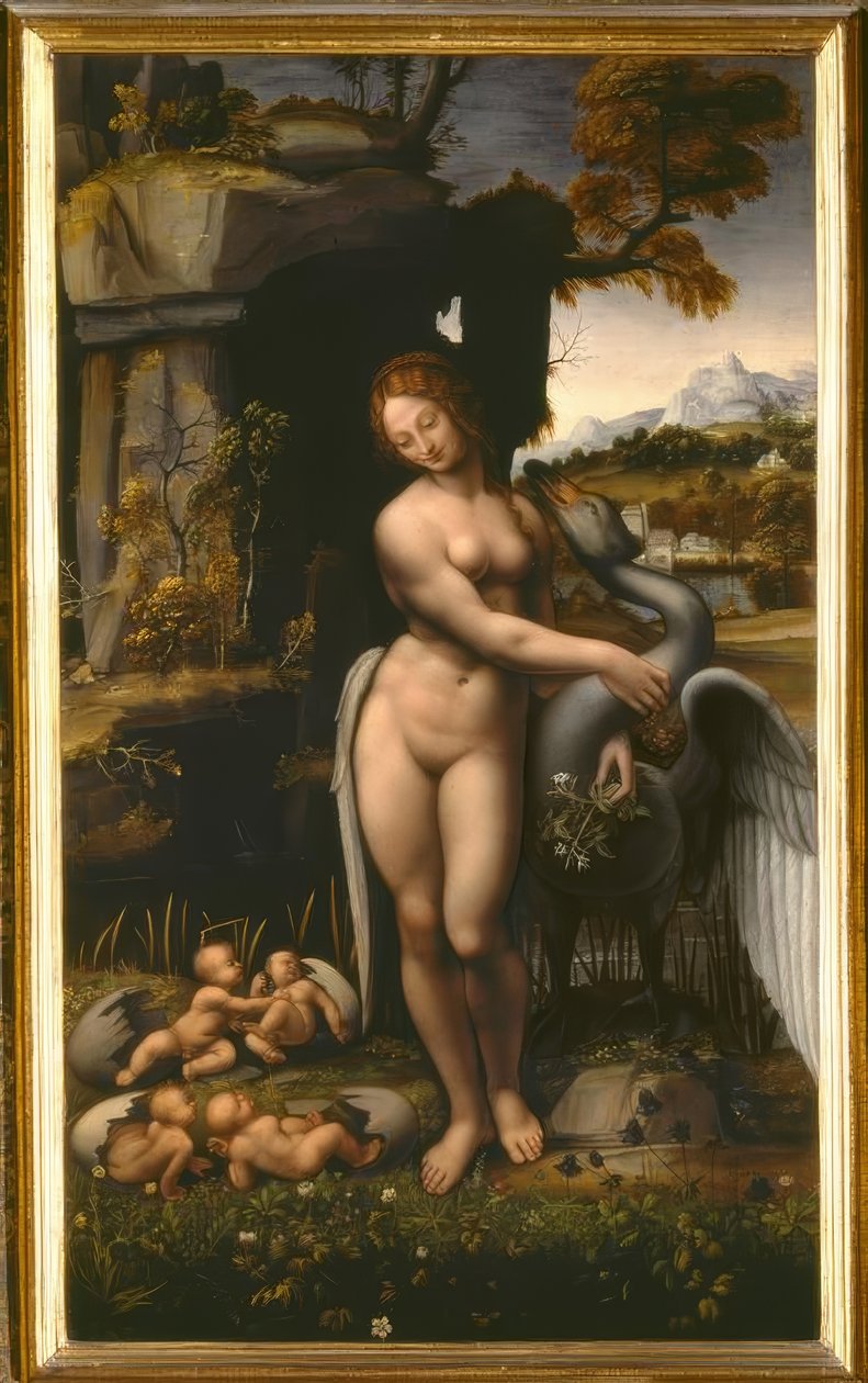 za: Leonardo da Vinci; 1452-1519. autorstwa Leonardo da Vinci