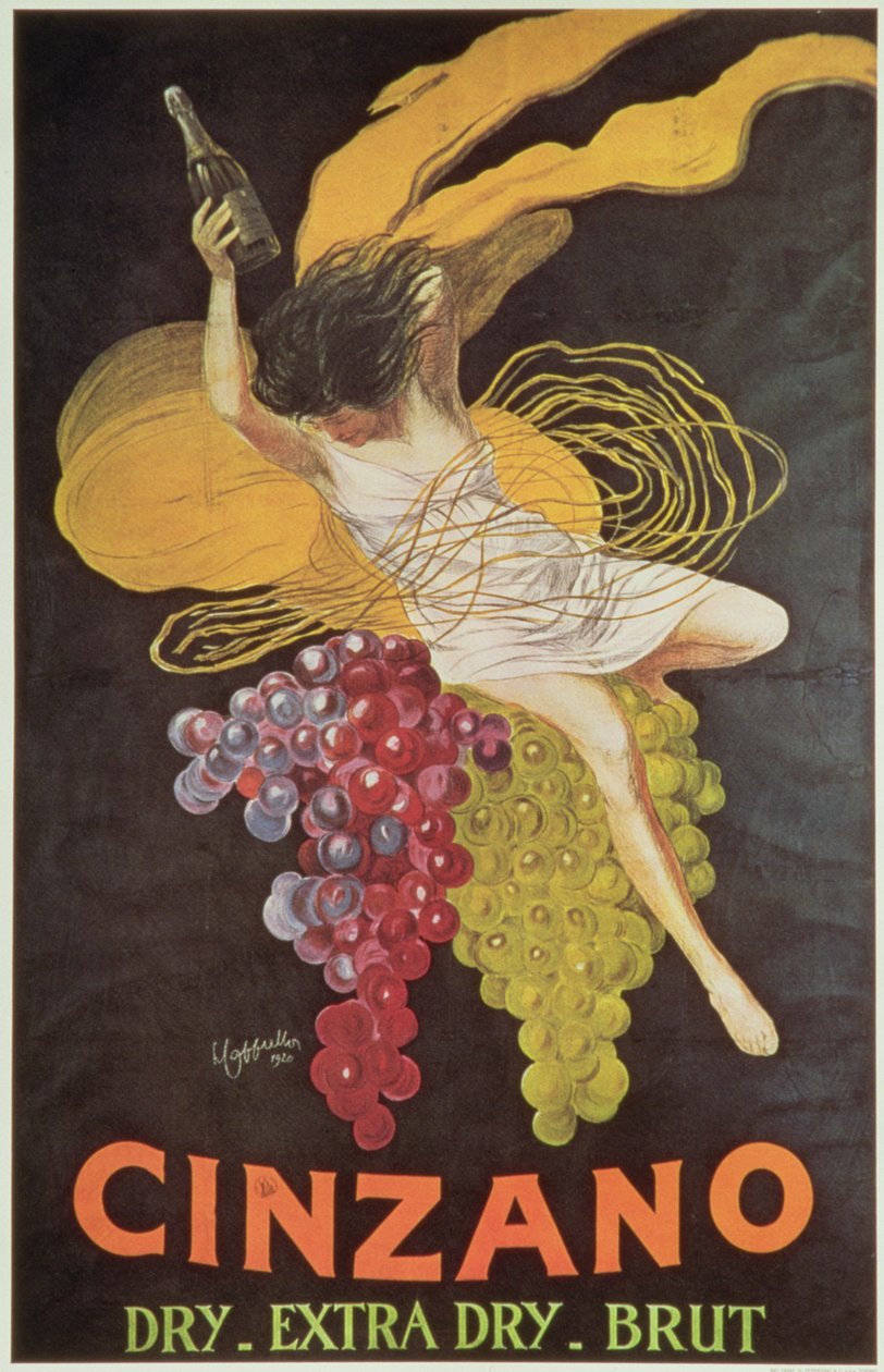 Plakat reklamowy „Cinzano”, 1920 autorstwa Leonetto Cappiello