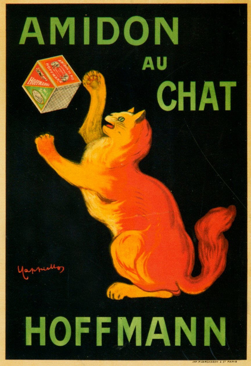 Skrobia dla kotów Hoffman autorstwa Leonetto Cappiello