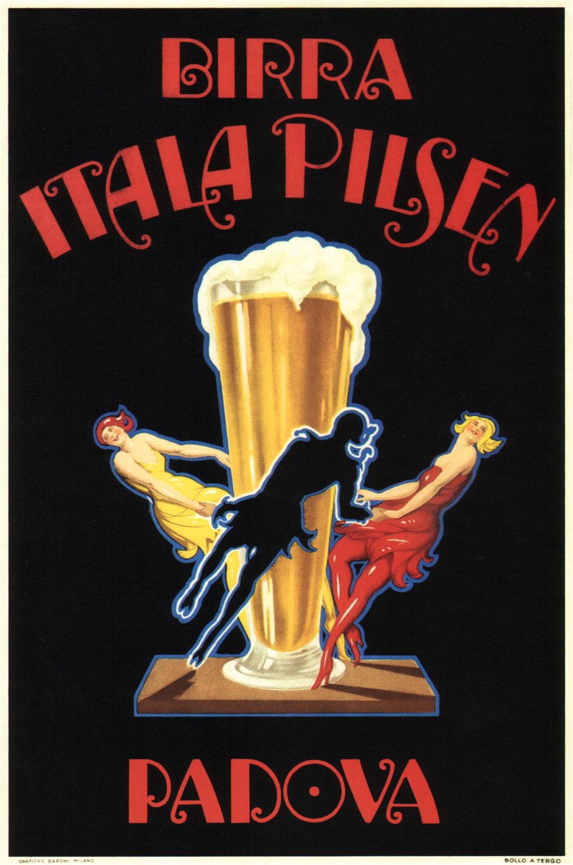 Birra Itala Pilzno (plakat) autorstwa Leonetto Cappiello