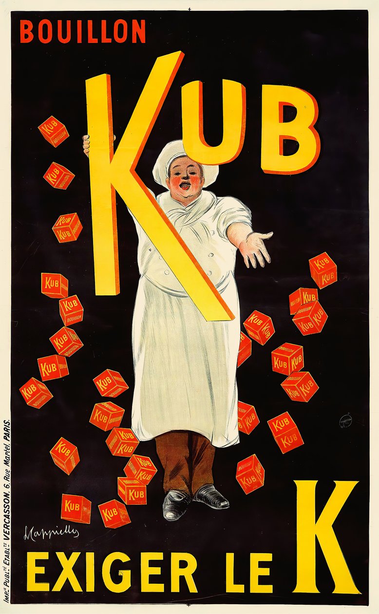 Gorący bulion, ok. 1911. autorstwa Leonetto Cappiello