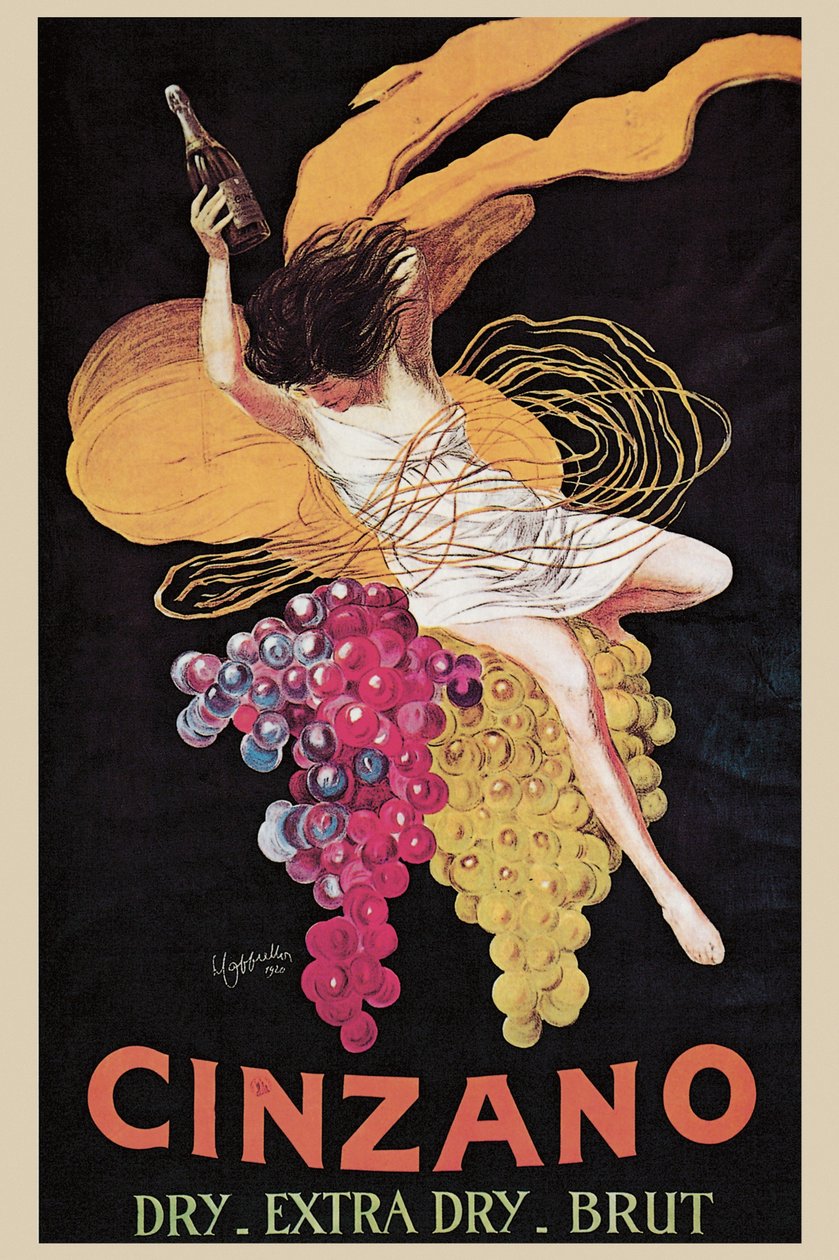 Cinzano, 1920. autorstwa Leonetto Cappiello