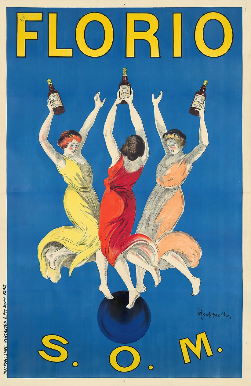 Florio, ok. 1911. autorstwa Leonetto Cappiello