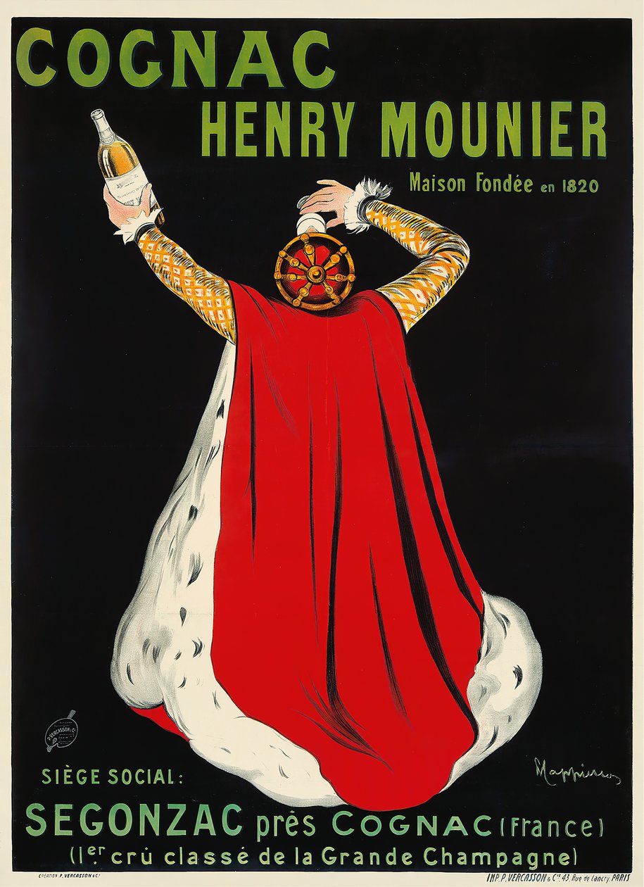 Henri Mounier Koniak, ok. 1930 r. 1910. autorstwa Leonetto Cappiello