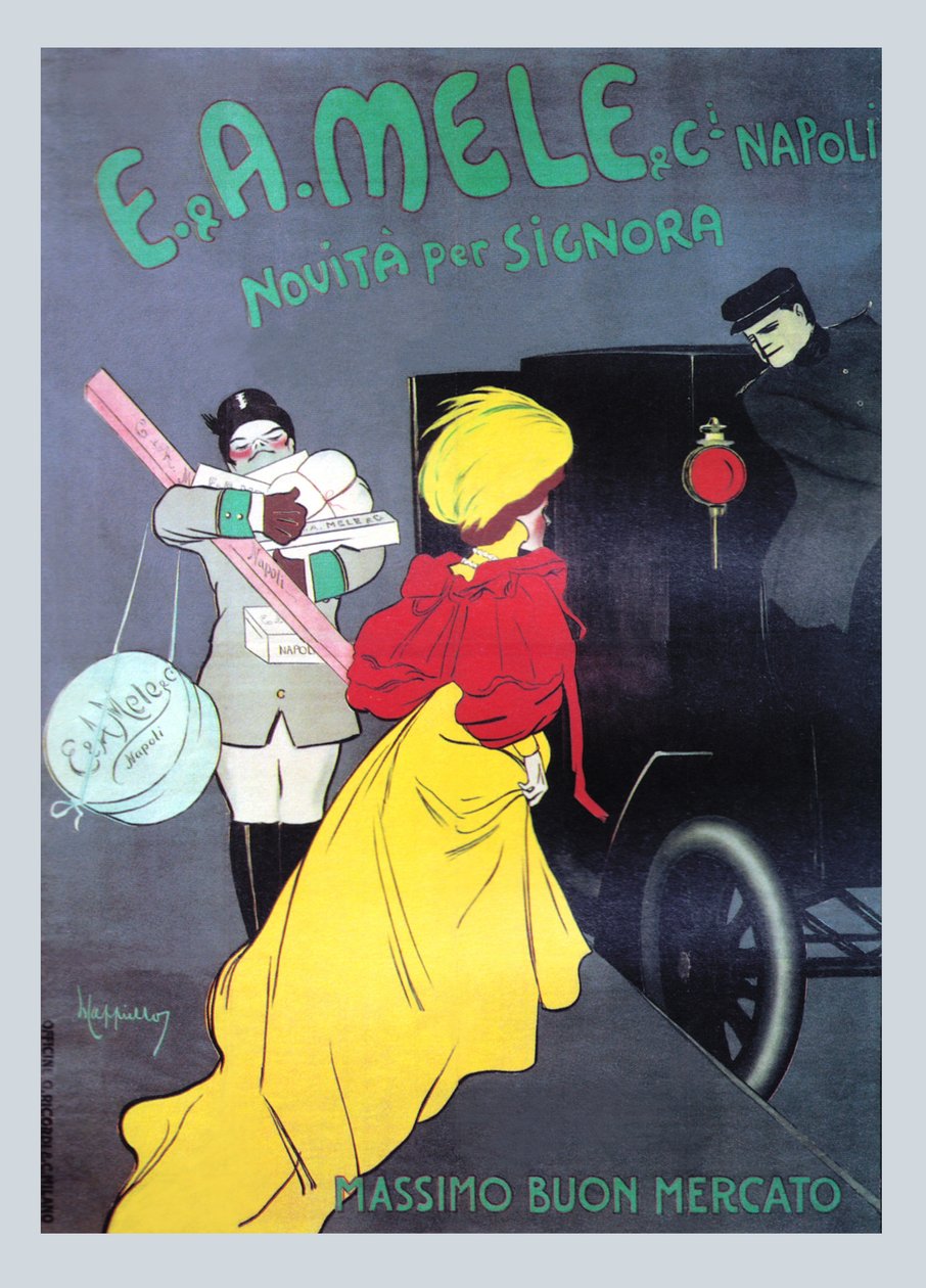 Nieznany obraz autorstwa Leonetto Cappiello