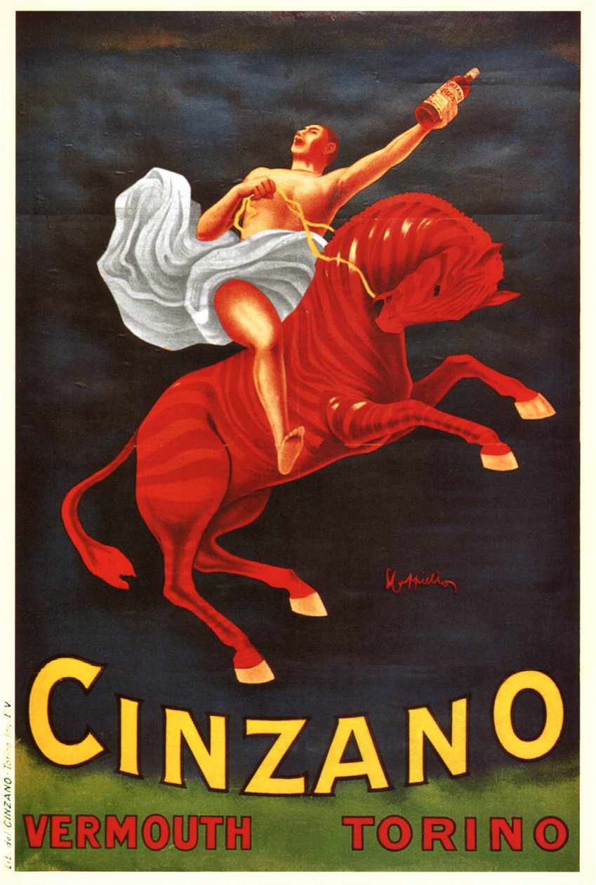 Wermut Cinzano (plakat) autorstwa Leonetto Cappiello