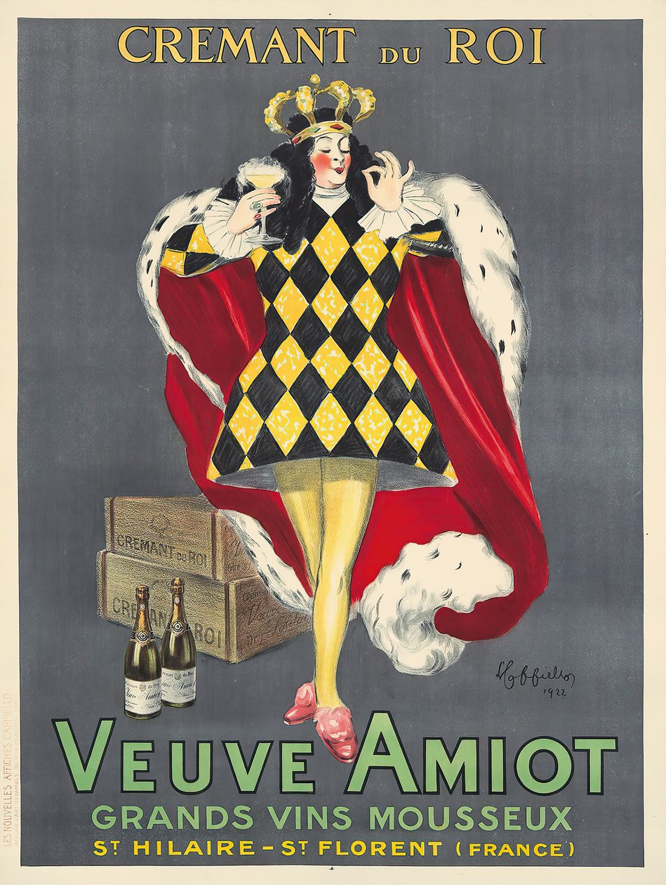 Wdowa Amiot Cremant, 1922. autorstwa Leonetto Cappiello