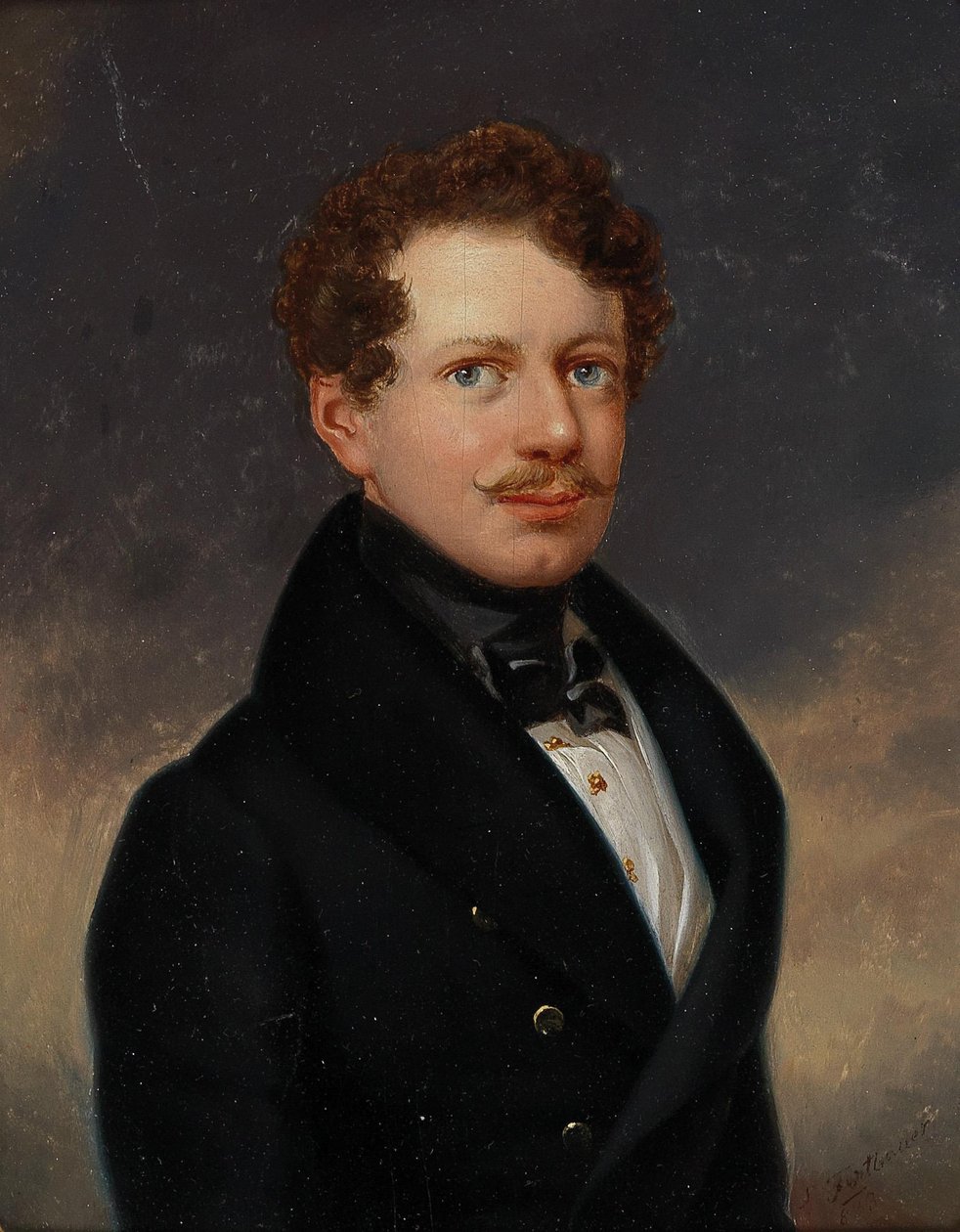 Portret dżentelmena Angielski: Portret dżentelmena autorstwa Leopold Fertbauer