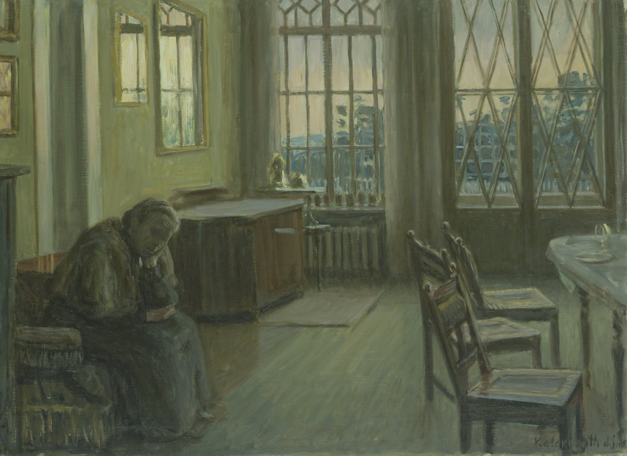 Godzina zmierzchu, 1909 autorstwa Leopold Karl Walter von Kalckreuth