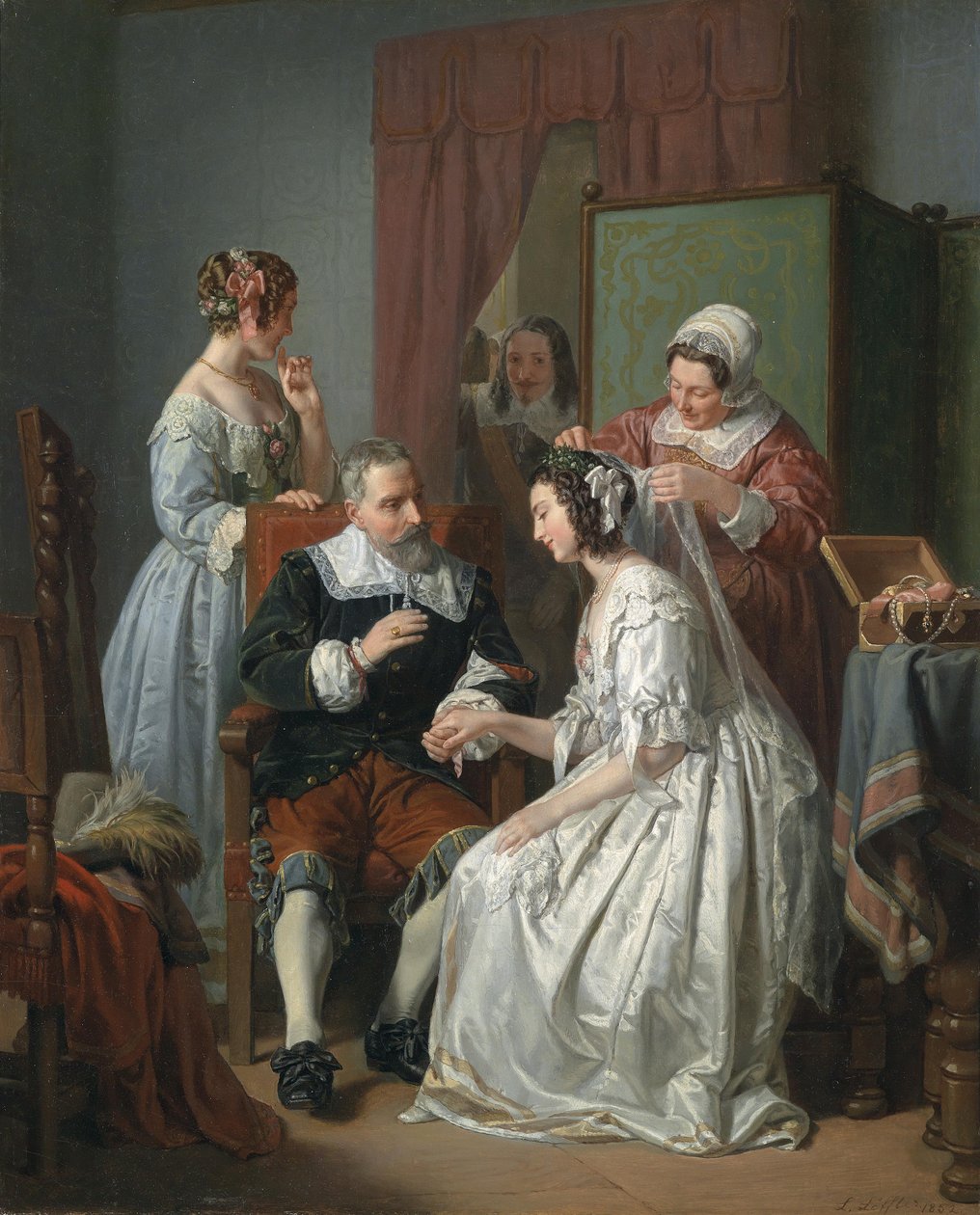 Panna młoda autorstwa Leopold Loeffler
