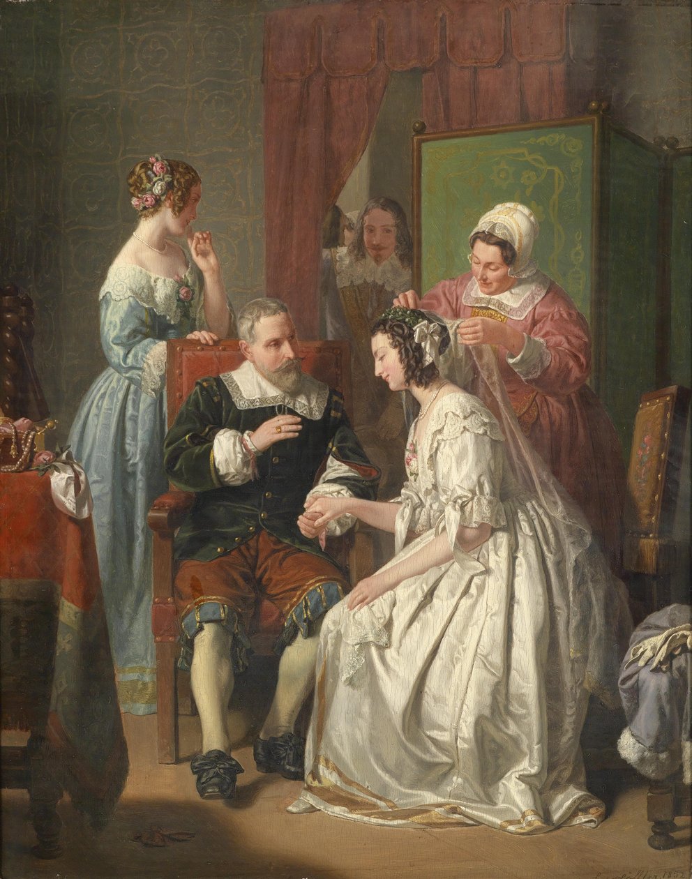 Panna młoda autorstwa Leopold Loeffler