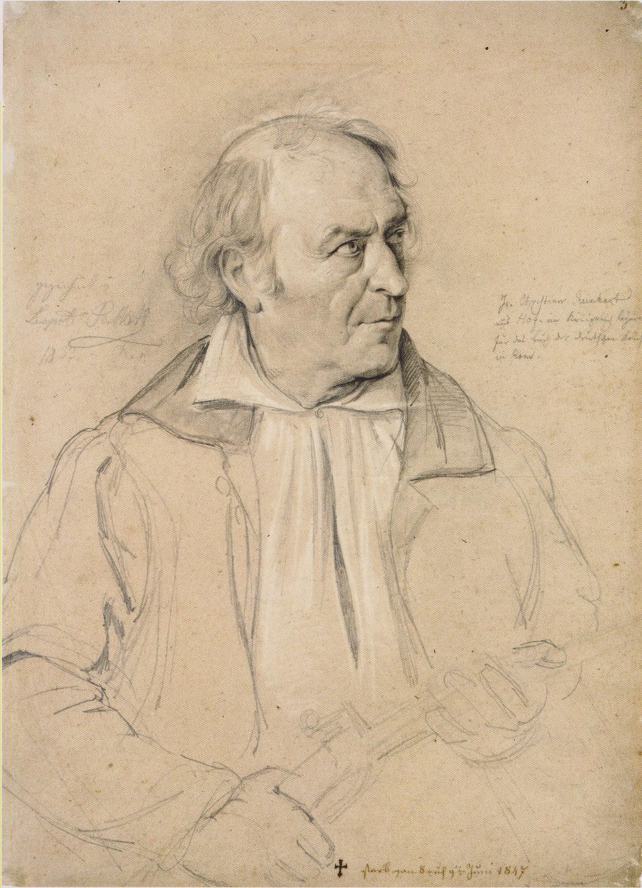 J C Reinhart by Leopold Pollak 1833 autorstwa Leopold Pollak