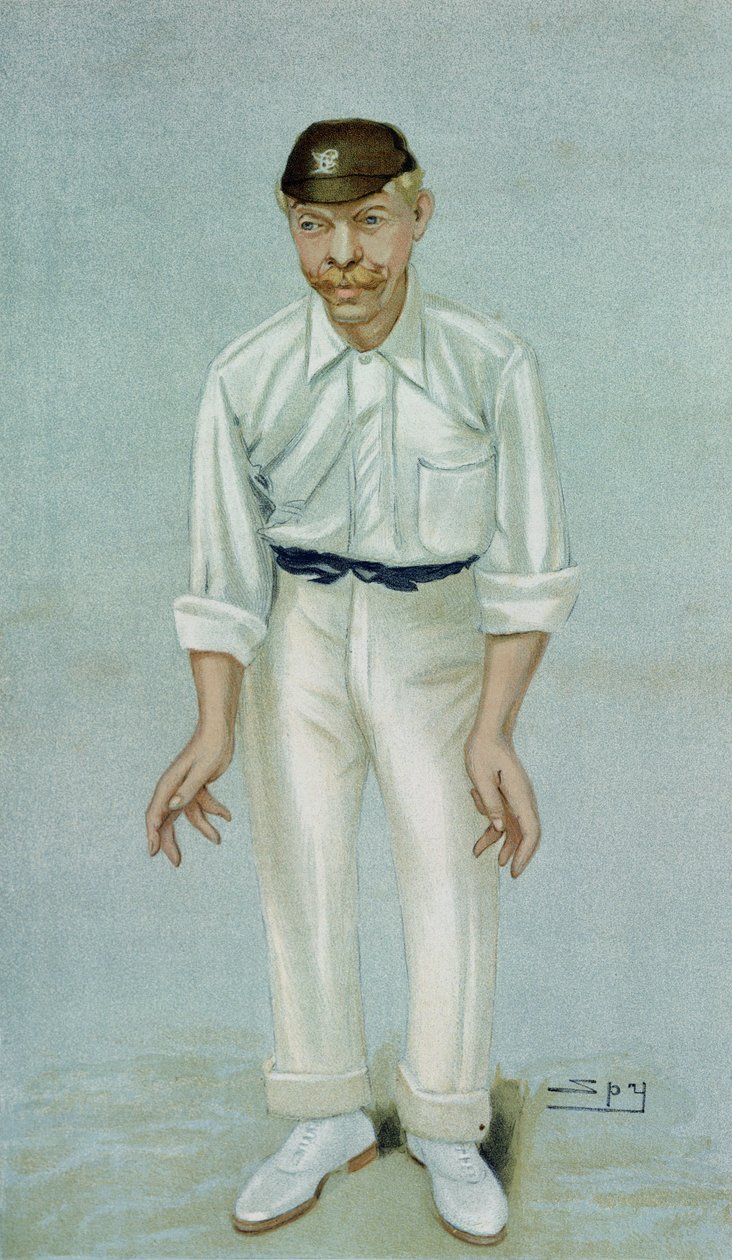 „Bobby”, karykatura krykieta Roberta Abela, opublikowana 5 czerwca 1902 w Vanity Fair autorstwa Leslie Matthew Ward