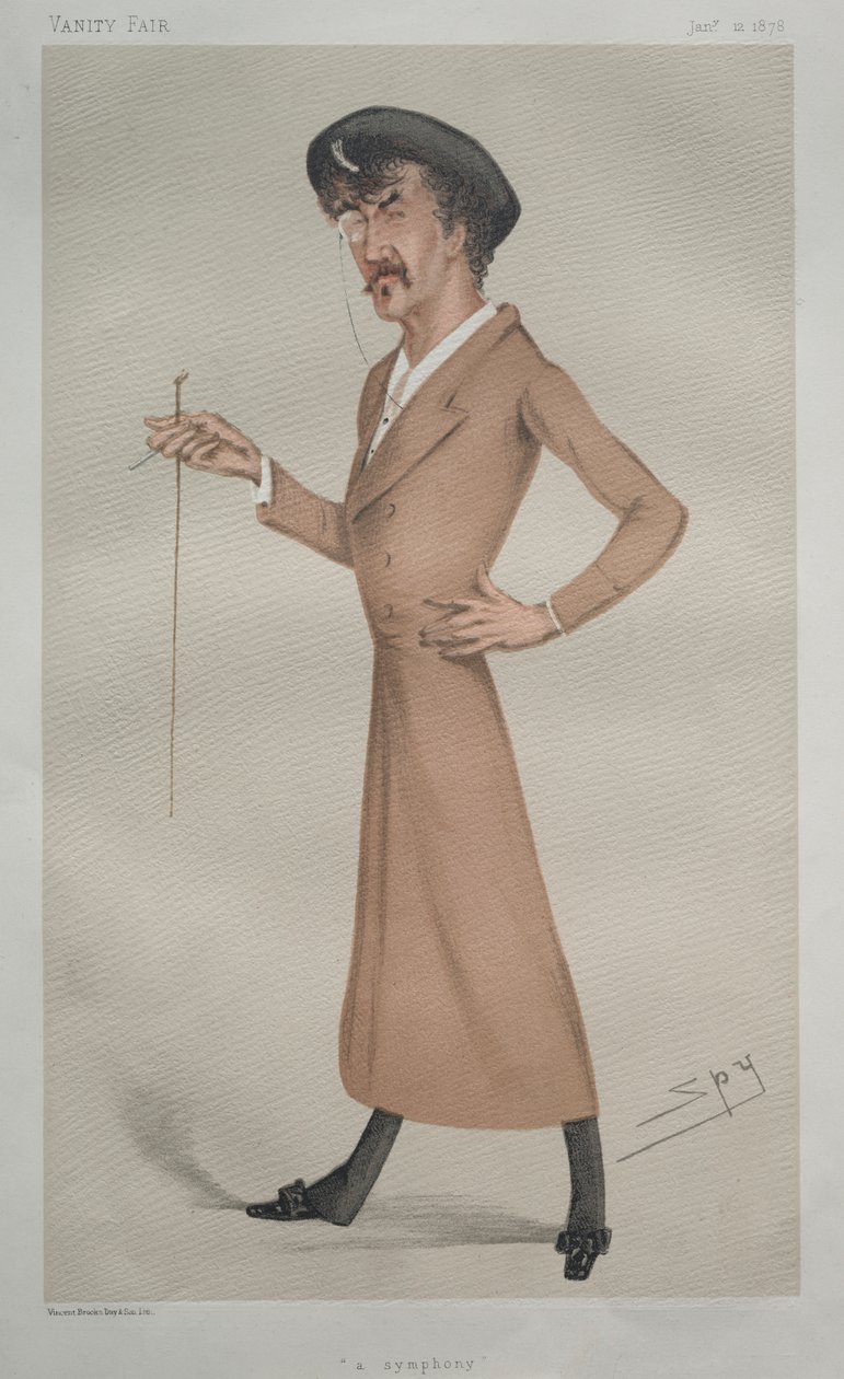 Symfonia (Whistler) autorstwa Leslie Matthew (Spy) Ward