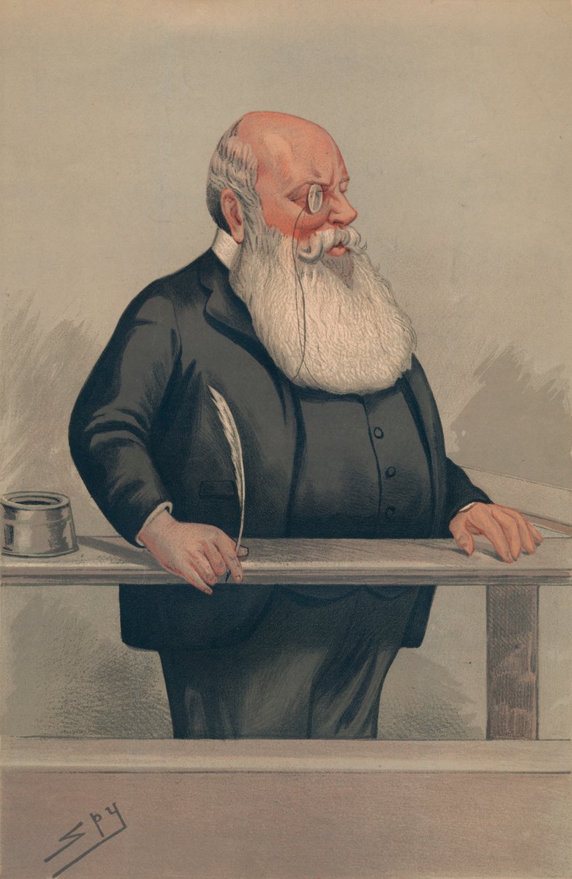 Richard Pigott, 1889. autorstwa Leslie Matthew Ward