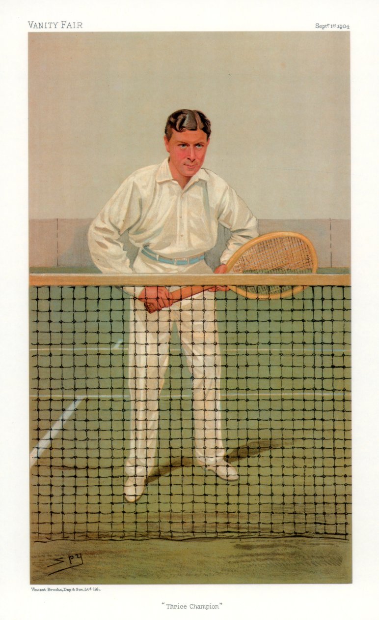 Trzykrotny mistrz, 1904. autorstwa Leslie Matthew Ward