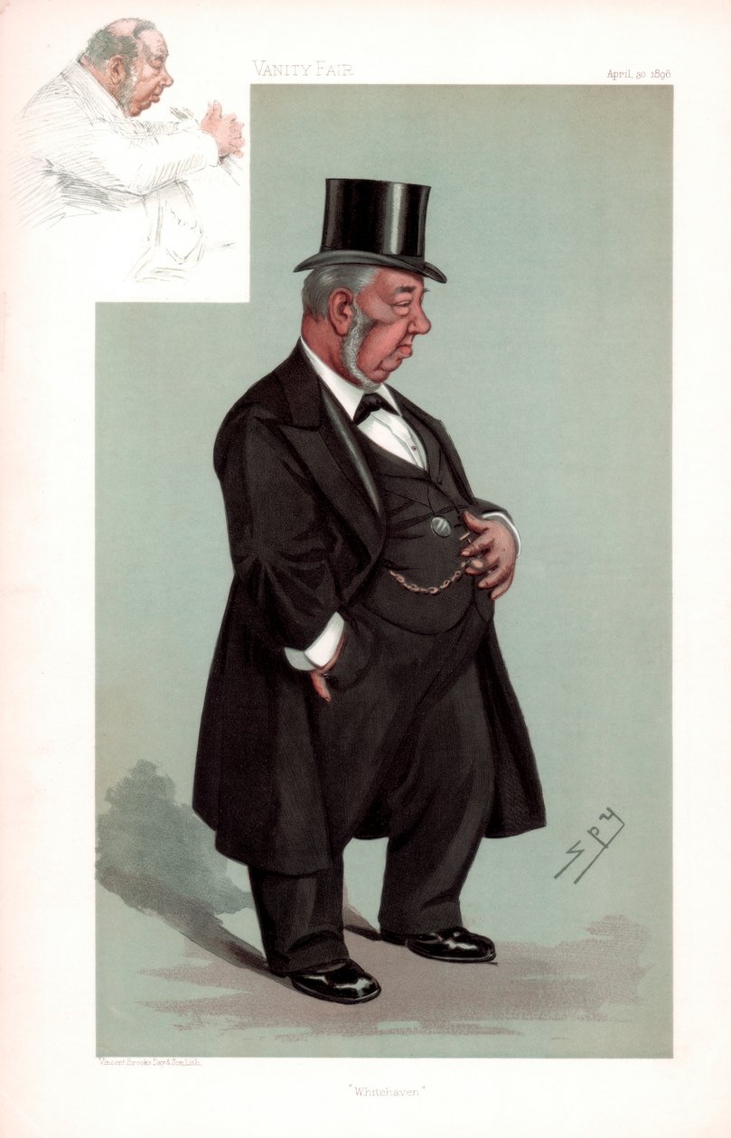 Whitehaven, Augustus Helder, polityk brytyjski, 1896. autorstwa Leslie Matthew Ward