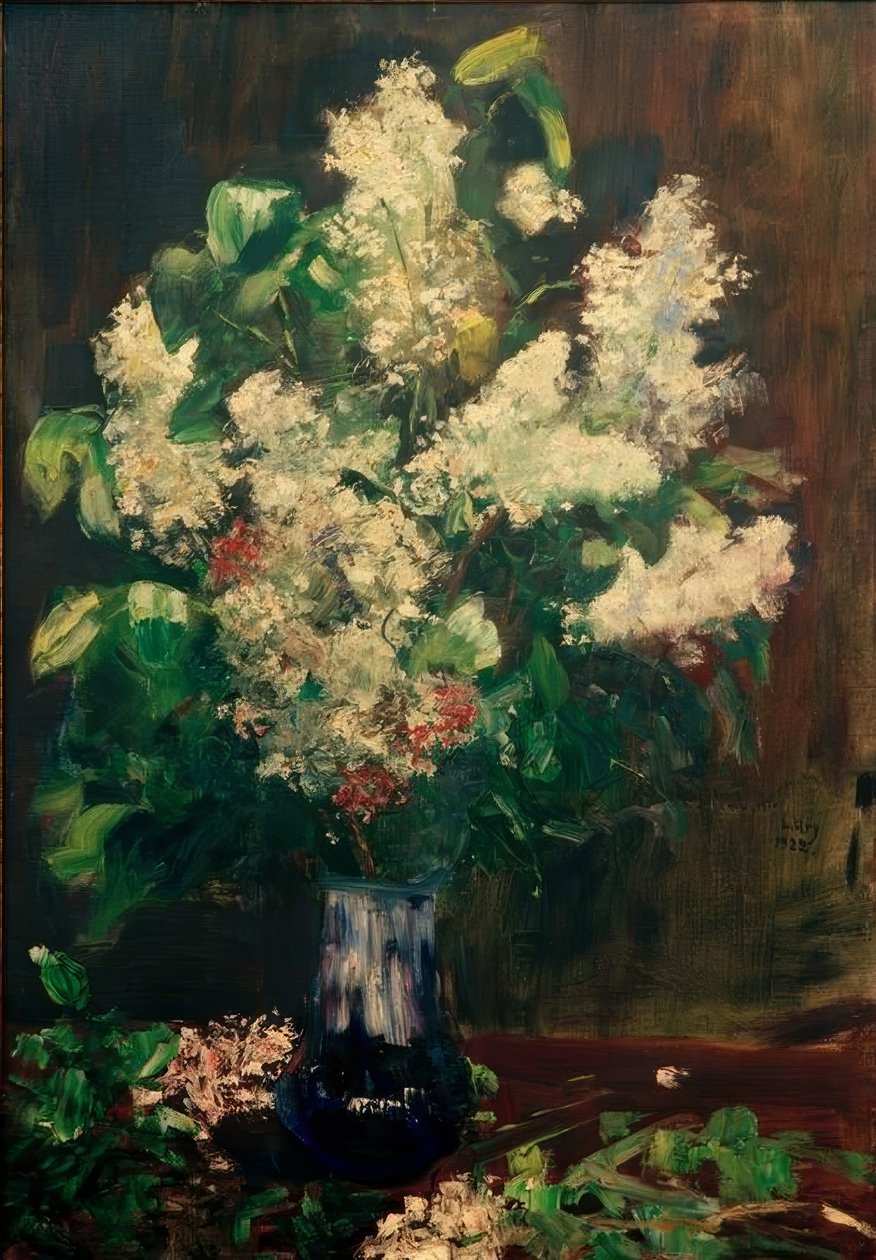Bukiet liliowy autorstwa Lesser Ury