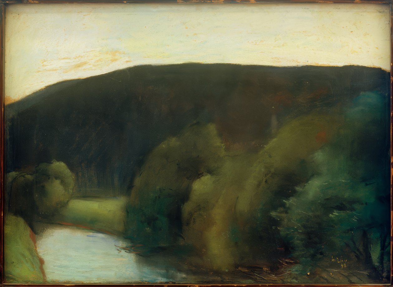 Pagórkowaty krajobraz autorstwa Lesser Ury