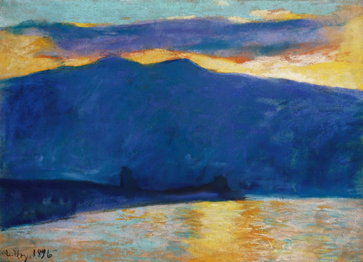 Wschód słońca, 1896 autorstwa Lesser Ury