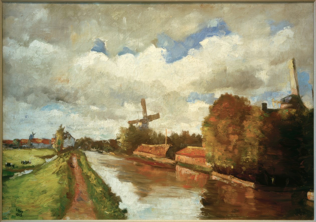 Poruszające się chmury autorstwa Lesser Ury