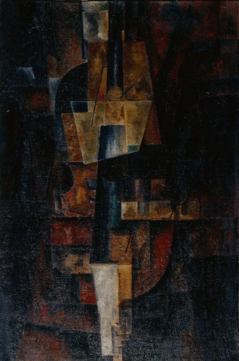 Skrzypce, 1920 autorstwa Lev Alexandrovich Yudin
