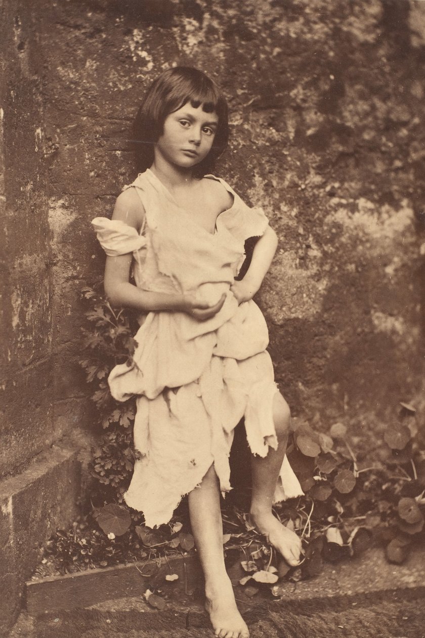 Alice Liddell jako Żebraczka, 1858. autorstwa Lewis Carroll