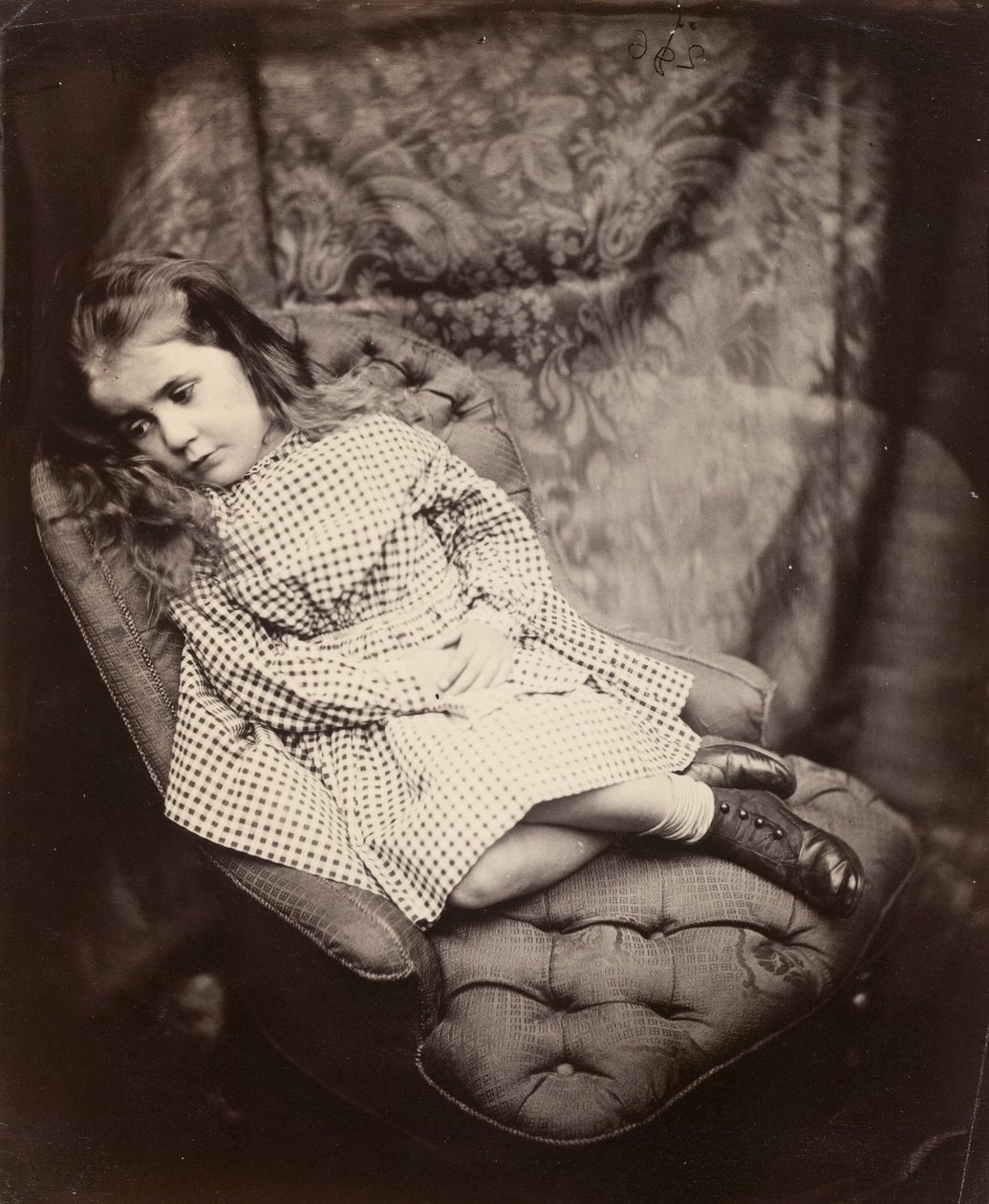 Margaret Frances Langton Clarke, 1864, wydrukowana ok. 1866 autorstwa Lewis Carroll